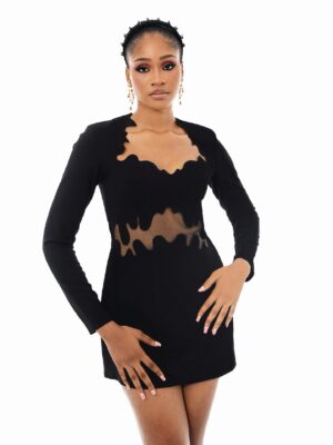 The Scribb Dress (Black)